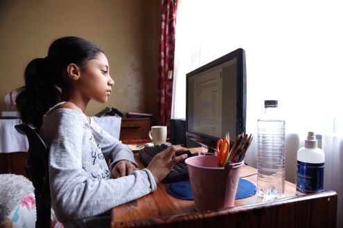 Online post-COVID education.