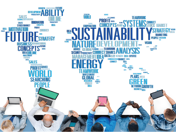 How to collectively move to a sustainable future. 