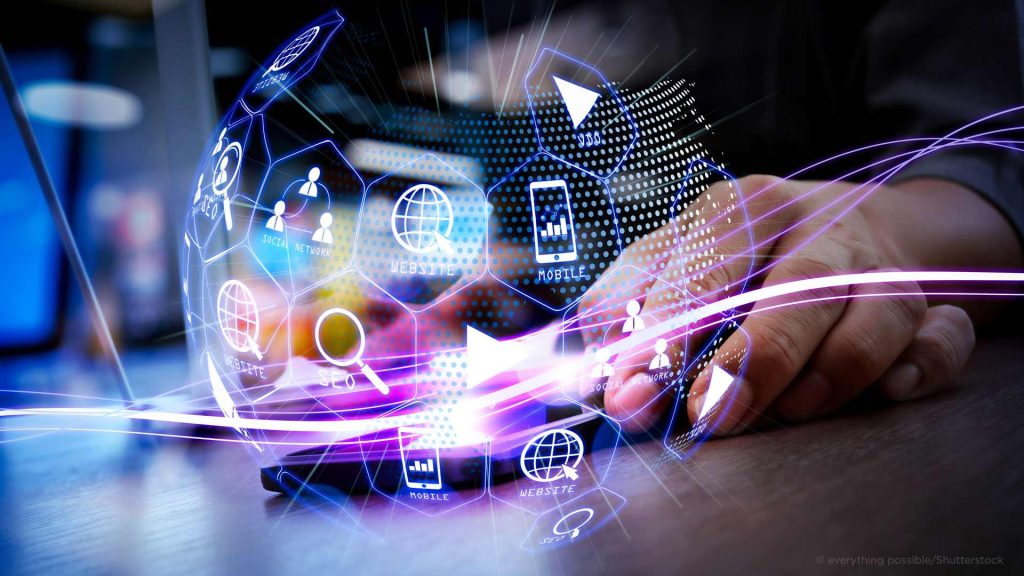 Technological innovation changing the economy.