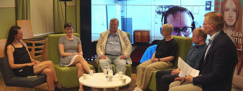 Local EC2U Think at the University of Turku illustrating higher education’s role in peace and justice